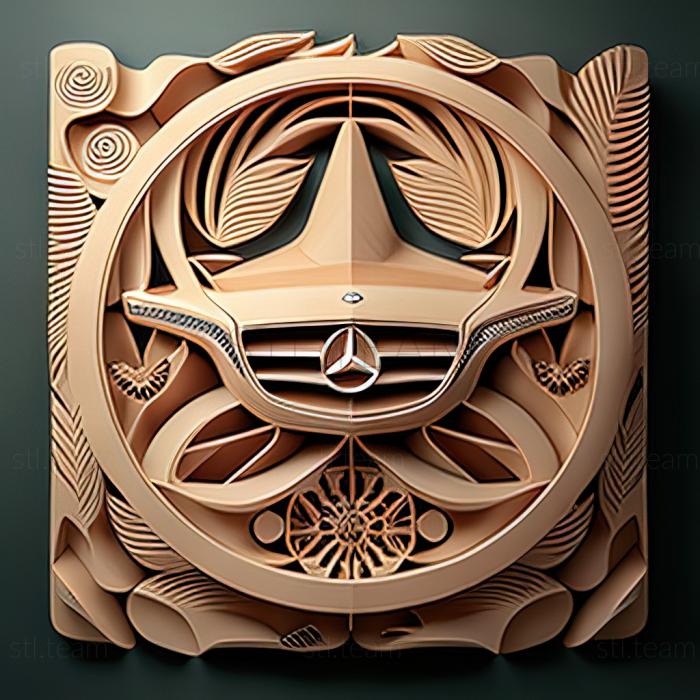 3D модель Концепция Mercedes BenzВОСХИТИТЕЛЬНОСТЬ (STL)